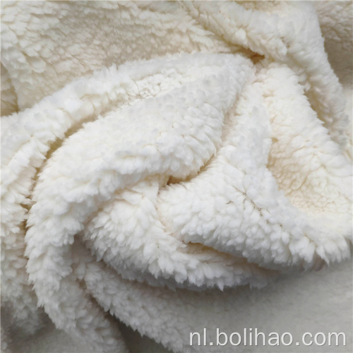 100% polyester Beijirong fleece stof